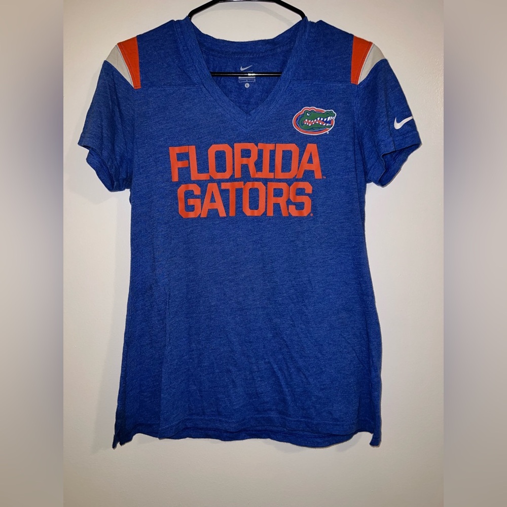 Ladies UF Florida Gators Tshirt Blue